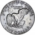 1 dollar 1978 USA mint mark D, from circulation