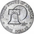 1 доллар 1976 США Эйзенхауэр 200 лет независимости США, двор D, из обращения