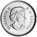 25 cents 2011 Canada, Bison, UNC