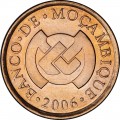 5 centavo 2006, Mosambik, Guepard