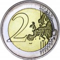 2 euro 2012 Gedenkmünze, 10 Jahre Euro, Malta