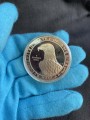 1 Dollar 1983 Diskuswerfer  proof, silber