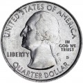 25 cents Quarter Dollar 2010 USA Hot Springs 1st National Park mint mark D