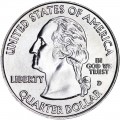 25 cents Quarter Dollar 2009 USA American Samoa district mint mark D
