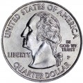 25 cents Quarter Dollar 2009 USA American Samoa district mint mark P