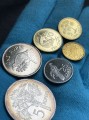 Ein Satz von Münzen 2004-2010 Seychellen, 6 Münzen