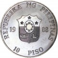 10 писо 1988 Филиппины, Филиппинская революция 1986 года