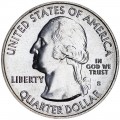 25 cents Quarter Dollar 2012 USA El Yunque 11th National Park mint mark S