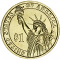1 доллар 2012 США, 24 президент Гровер Кливленд двор P