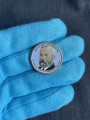 1 Dollar 2012 USA, 23 Präsident Benjamin Harrison farbig