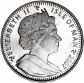 1 Krone 2007 Isle of Man, 100 Jahre Pfadfinder
