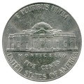 5 cents 2011 USA (Nickel), mint D, from circulation