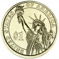 1 доллар 2013 США, 27 президент Уильям Тафт двор P