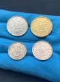 Set von Münzen 1993 Russland Arcticugol Svalbard (4 munzen), aus dem Verkehr