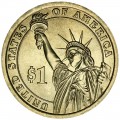 1 доллар 2014 США, 30 президент Калвин Кулидж, двор P
