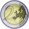 2 евро 2014 Латвия, Рига