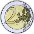 2 евро 2010 Словения, 200 лет Ботаническому саду в Любляне