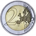 2 евро 2015 Португалия, 150 лет португальскому Красному кресту