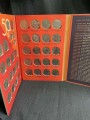 Набор юбилейных монет 1965-1991 СССР, 68 монет в альбоме
