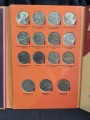 Набор юбилейных монет 1965-1991 СССР, 68 монет в альбоме