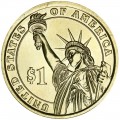 1 dollar 2016 USA, 37 President Richard M. Nixon mint P