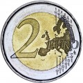 2 евро 2015 Испания, 30 лет флагу ЕС