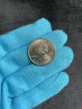 25 cent Quarter Dollar 2001 USA Rhode Island (farbig)