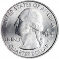 25 cents Quarter Dollar 2016 USA Fort Moultrie 35th National Park, mint mark D