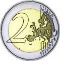 2 euro 2016 France, Francois Mitterrand