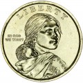 1 dollar 2017 USA Sacagawea, Sequoyah, mint P