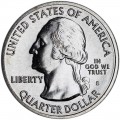 25 cents Quarter Dollar 2017 USA Frederick Douglass 37th National Park, mint mark S