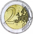 2 евро 2017 Словения, 10 лет евро в Словении