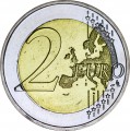 2 евро 2017 Германия, Рейнланд-Пфальц, Порта Нигра, двор F