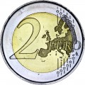 2 евро 2017 Испания, Санта-Мария-дель-Наранко