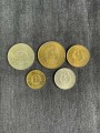Münzsatz 1962 Bulgarien, 5 Münzen