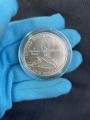 1 dollar 1995 USA XXVI Olympiad Gymnastics  UNC, silver