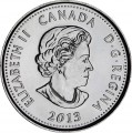 25 cents 2013 Canada, Charles de Salaberry