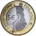 5 евро 2018 Финляндия, Архипелаговое море
