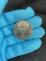 1 ruble 1977 Soviet Union, 60th anniversary of USSR revolution, from circulation (colorized)
