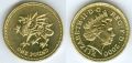 1 фунт 2000 Англия Дракон символизирующий Уэльс из обращения