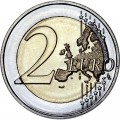 2 euro 2018 Andorra, 25 years of Constitution