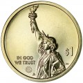 1 dollar 2019 USA, American Innovation, Delaware, System for classifying the stars, D