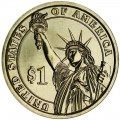 1 Dollar 2020 USA, 41 Präsident George H. W. Bush D