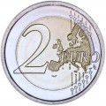 2 euro 2021 Italy, Thank you medics (colorized)