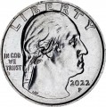 25 cents Quarter Dollar 2022 USA, American Women, number 2, Dr. Sally Ride, mint mark P