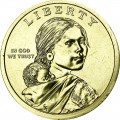 1 Dollar 2022 USA Sacagawea, Ely S. Parker Tonwanda Seneca, minze D