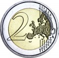 2 евро 2021 Ватикан, 700 лет со дня смерти Данте Алигьери