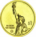 1 Dollar 2022 USA, American Innovation, Rhode Island, Vertrauensyacht, D