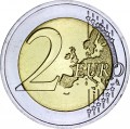 2 euro 2022 Slovenia, 35th anniversary of the Erasmus program