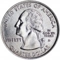 25 cents Quarter Dollar 2000 USA South Carolina mint mark D